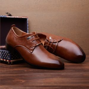 New Leather Men's Business Shoes