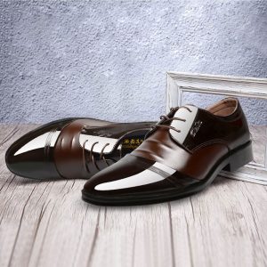 Men's Youth Business Lace-up Work Office Shoes